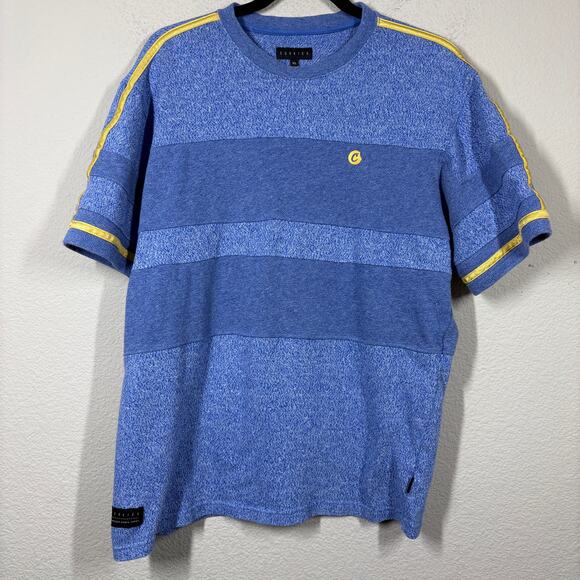 Cookies Other - Cookies Mens XL Crew Neck Tee Blue Cotton Blend Short Sleeves